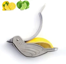 OGWSRK Genting Stainless Steel Manual Lemon Juicer and Lime Squeezer, Silver (2