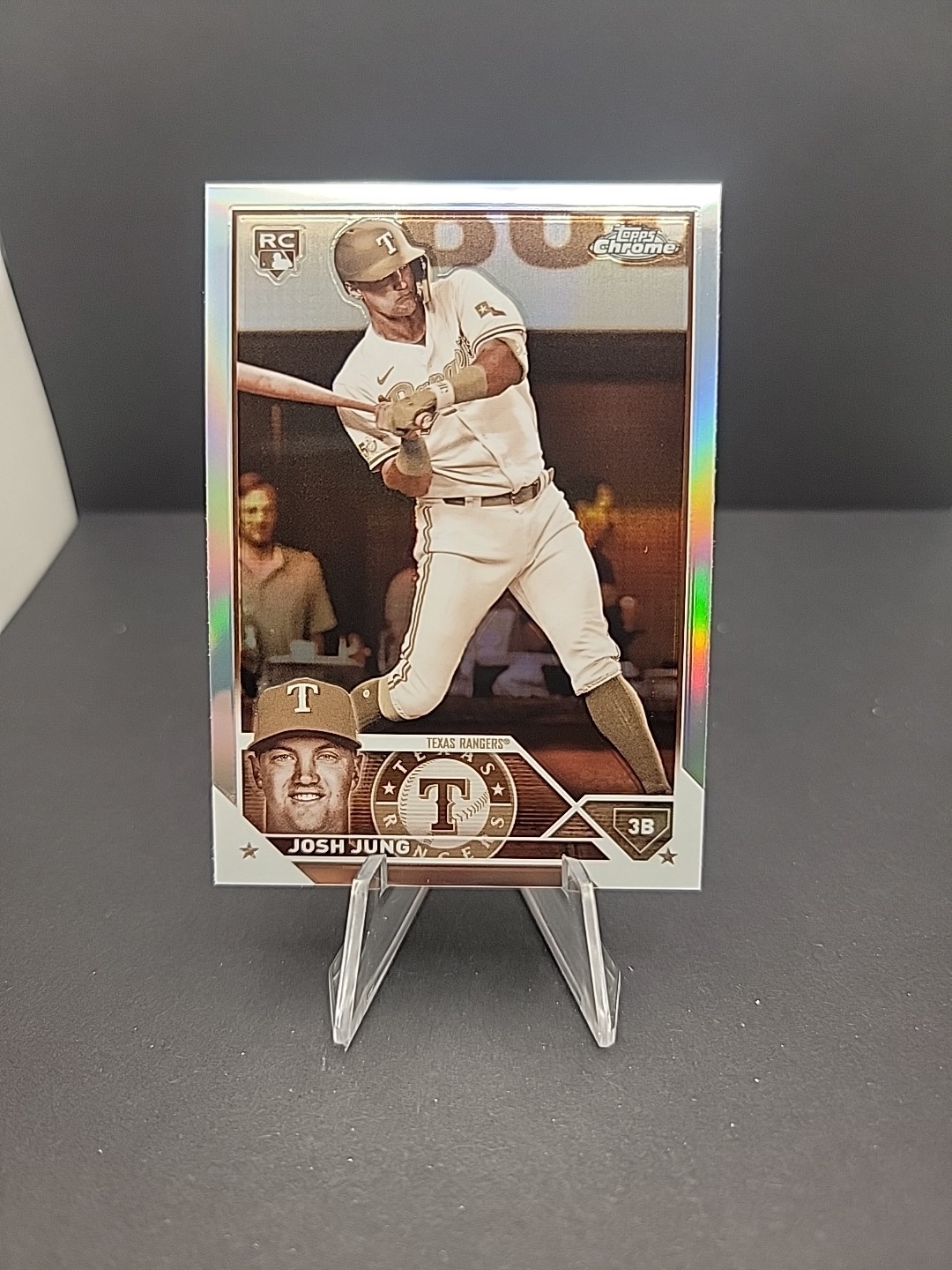 2023 Topps Chrome - Josh Jung #93 Sepia Refractor (RC)