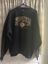 VINTAGE Pittsburgh Steelers Sweatshirt Mens XL Black Logo Athletic Football