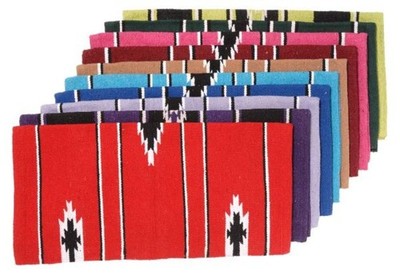 Tough-1 Acrylic Blend SIERRA NAVAJO SADDLE BLANKET 30''x30'' in 10 COLORS! Horse