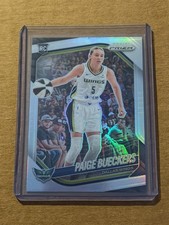 2025 Panini WNBA Prizm - Paige Bueckers #5 - Rookie True Silver Prizm (RC) Wings