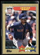 2022 Topps Series 2 - 1987 Topps All-Star Baseball Javier Báez #87AS-44