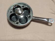 Resto by Demeyere Belgium Egg Poacher L 4 Cup 18/10 Stainless Steel SEE PHOTOS