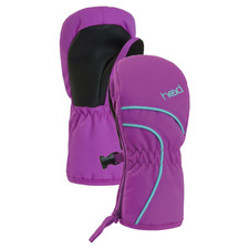 NWT Head Jr DuPont Sorona Ski Mittens. X-Small Purple/Teal