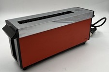 SHG Vintage  Toaster Schlitztoaster De Luxe Orange  Chrom 700 Watt OVP 70er