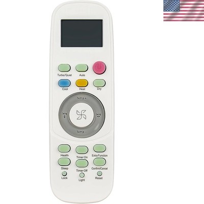 Replacement Haier Air Conditioner Remote - Controls AS07-24 Models, 33 ft Range