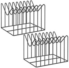 2 Sets Wire File Organizer for Desk,File Folder Holder/Rack/Stand,File Sorter...