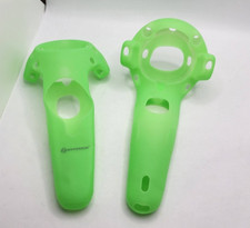 Hyperkin 2x Gel Shell Pair Controller Silicone Skin HTC Vive Pro Green