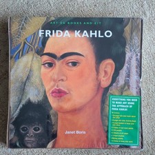 Harry N. Abrams Frida Kahlo Art Kit Janet Boris Acrylic Pastels Portraiture
