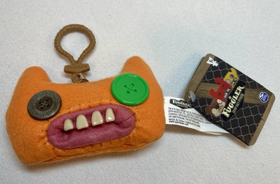 Fuggler Funny Ugly Monster Collectible Plush Clip-On ''INDECISIVE MONSTER ORANGE''