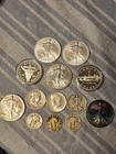 Huge Silver Lot, Toners,eagles,franklin,canadien,walkers,standing Liberty!