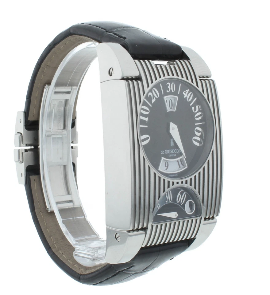 De Grisogono Fg Automatic 33 X 47mm One Jump Hour Retrograde GMT Men's Watch - Image 2 of 4