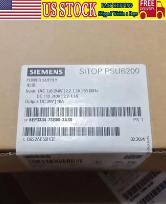 New Siemens SITOP PSU6200 Power Supply 6EP3 334-7SB00-3AX0 6EP3334-7SB00-3AX0