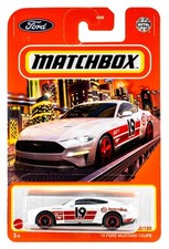 2021 Matchbox 2019 Ford Mustang Coupe Oxford White Brembo Fsc