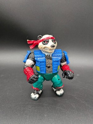 TMNT Ninja Turtles Actionfigur Panda Khan 1990 Vintage