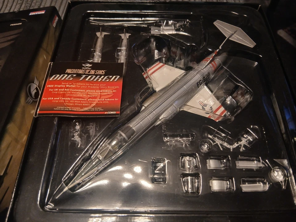 1/72 CORGI AVIATION PREDATORS OF THE SKIES PR99406 LOCKHEED F-104C STARFIGHTER - Image 2 of 2