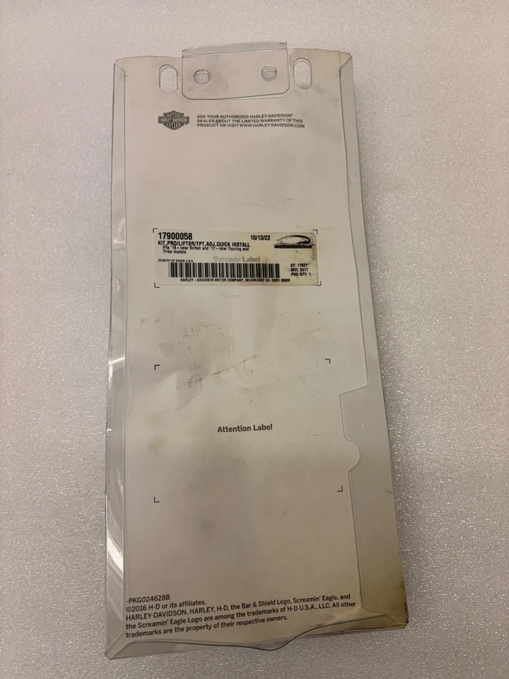 Screamin' Eagle Premium Tapered Quick-Install Adjustable Pushrods 25 - Image 4 of 4