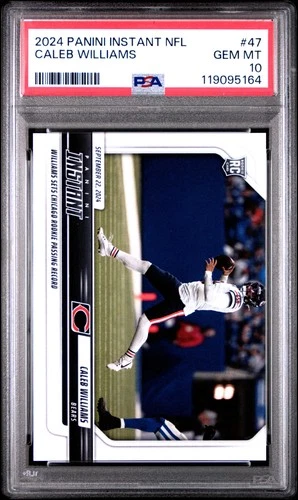 2024 PANINI INSTANT NFL #47 CALEB WILLIAMS PSA 10