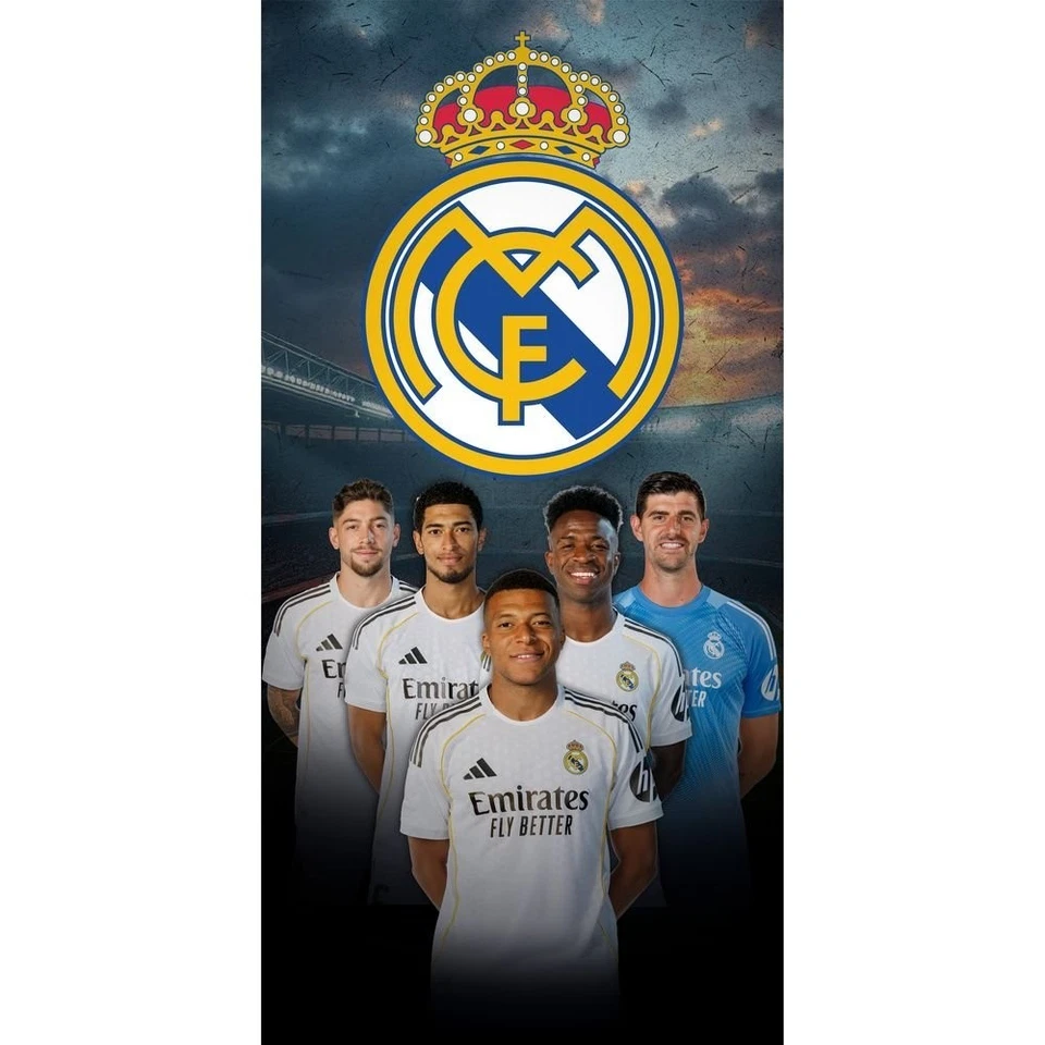 Serviette de plage Real Madrid les joueurs - Photo 1/1
