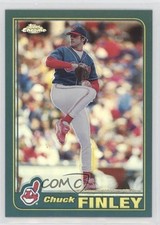 2001 Topps Chrome Retrofractor Chuck Finley #36 6m1