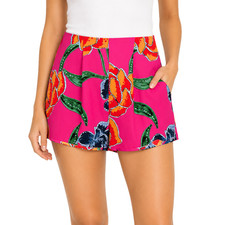 Show Me Your Mumu Sawyer Shorts XS Floratopia Floral High Rise Vacation Summer
