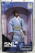 Saturday Night Live SNL John Belushi Samurai 12" Figure Doll New Box Damage