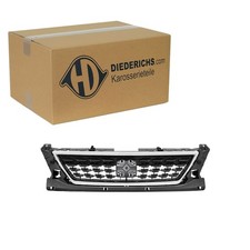 DIEDERICHS KÜHLERGRILL CHROM/SCHWARZ passend für SEAT LEON | 7433543