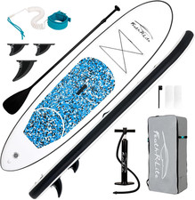 Tavola SUP Gonfiabile Con Set Completo Di Accessori: Pagaia Regolabile, Pompa, Z