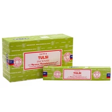 Tulis Incense Sticks Staya Tulsi Agarbatti 12 Count 180 Garms