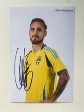 Linus Wahlqvist Autogramm Schweden / Dynamo D...