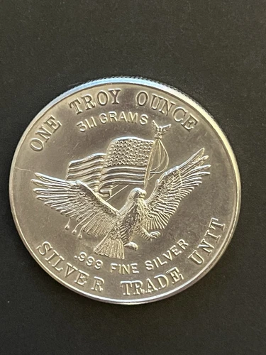 Silver Eagle Round 1 Troy Oz  .999  Fine Silver Trade Unit 31.1g