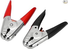 2 PCS Jumper Cable Clamps, 1100A Heavy Duty Battery Charger Clamps, Alligator Cl