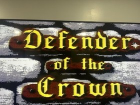 Defender Of The Crown NES Cartridge Only Tested Nintendo Former Rental