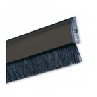 PARASPIFFERI ALLUMINIO SPAZZOLA FLESSIBILE PER FONDO PORTA AUTOADESIVO 1 MT.