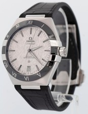 PAPERS Omega Constellation Rhodium Black Steel 41mm 131.33.41.21.06.001 BOX 4