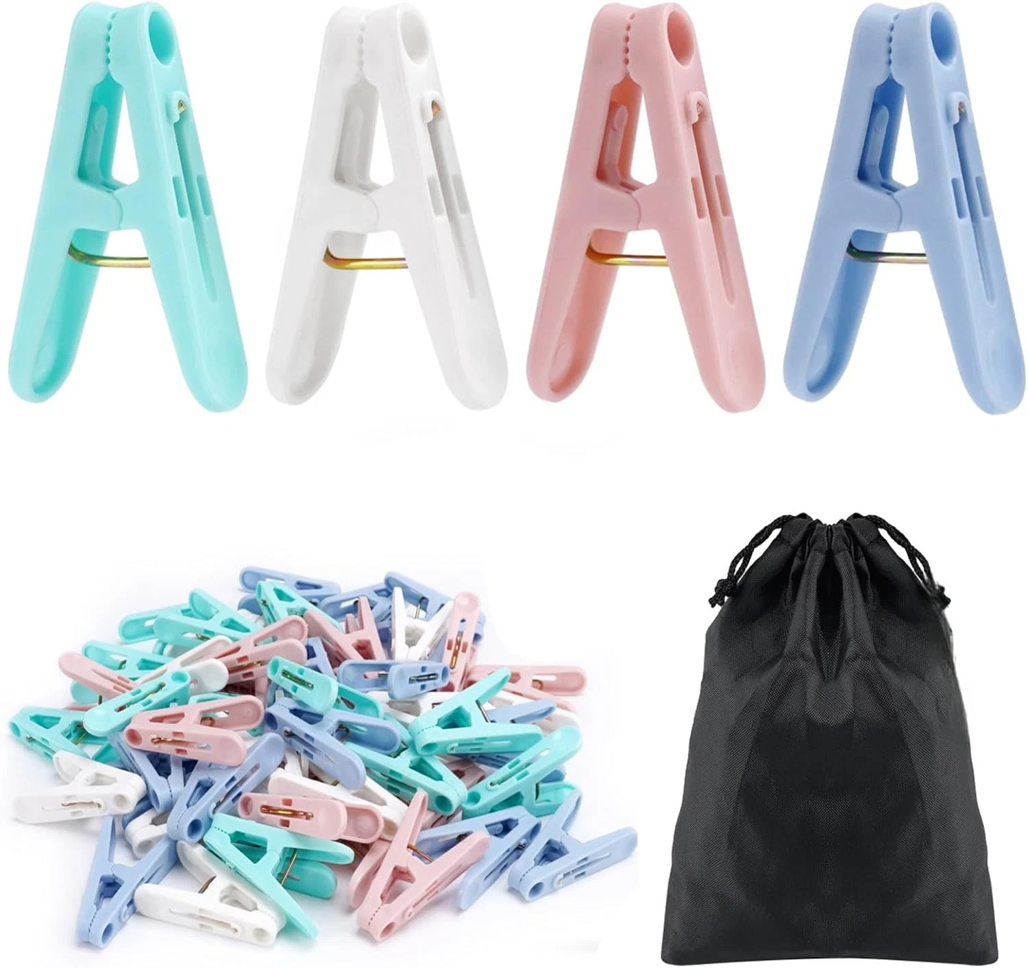 Plastic Clothes Pins Laundry Clips