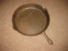 very rare large vintage no 14 wagner ware cast iron skillet cooking