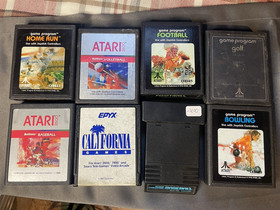 Atari 2600 Console, Controllers, Cables, 6 Games, Restored, Cleaned, Calibrated!