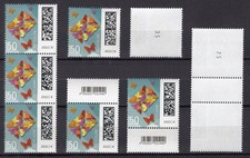 2022/25 Bund 3714 R ** gelbe Fluoreszenz mit/ohne EAN Varianten zur Auswahl