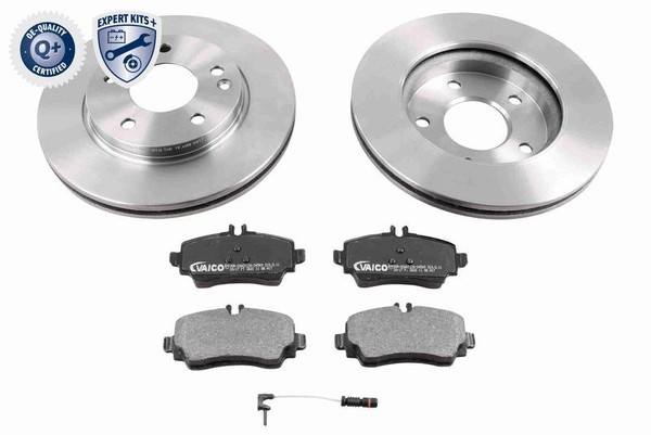 Bremsensatz Scheibenbremse Vorne Vaico V30 90001 FüR Mercedes-image