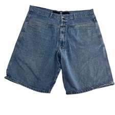 Y2K Marithe Francois Girbaud Jean Shorts Mens 40 Blue Baggy Loose Skater Jorts
