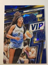 2025 Panini National Convention Gold Pack VIP #7 Angel Reese BLUE ICE /75