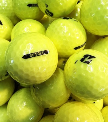 50 Near Mint AAAA Yellow Bridgestone E6 Soft Used/ Recycled Golf Balls