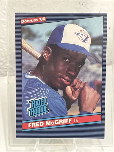 1986 Donruss - Rated Rookie Fred McGriff #28 (RC)