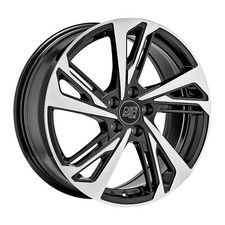 ALUFELGE MSW MSW 60 FUR VOLKSWAGEN JETTA V, VI 7X17 5X112 GLOSS BLACK FULL POLI