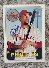 2018 Topps Heritage High Number Real One JP Crawford #ROA-JC Rookie Auto RC