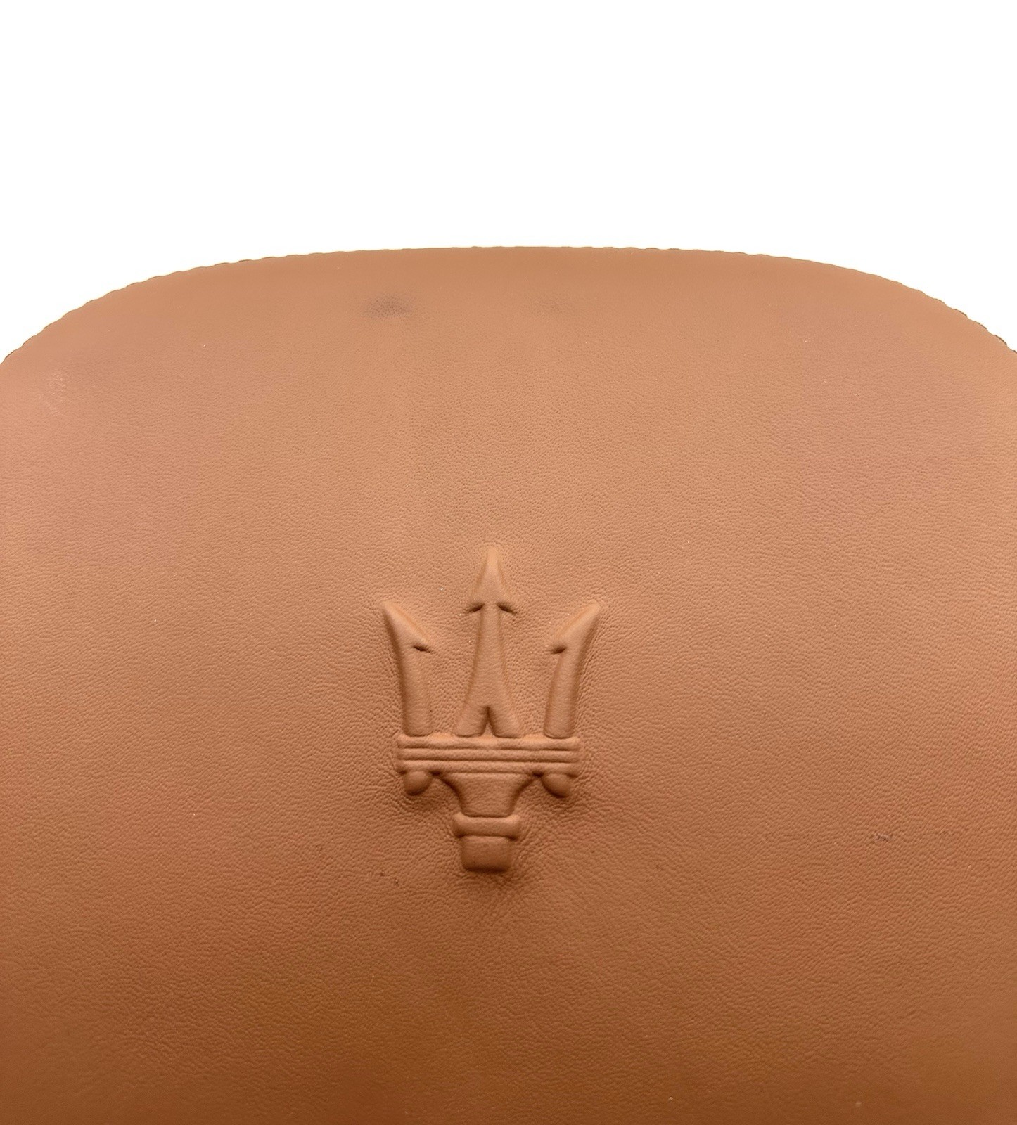 2016-2018 Maserati Ghibli Front Headrest Tan Leather OEM 673009469