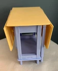 Vintage 2000 Barbie Mattel All Around Home Dining Room Playset Drop Leaf Table