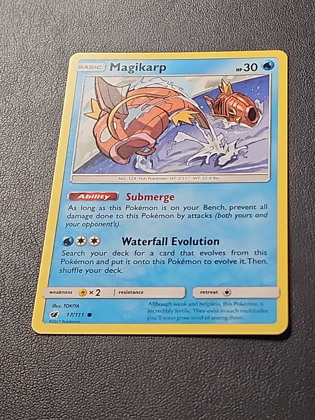 Magikarp 17/111 Sm-Crimson Invasion Regular