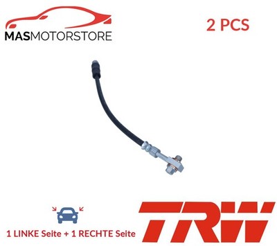 BREMSSCHLAUCH BREMSLEITUNG PAAR HINTEN TRW PHD2326 2PCS P NEU OE QUALITÄT